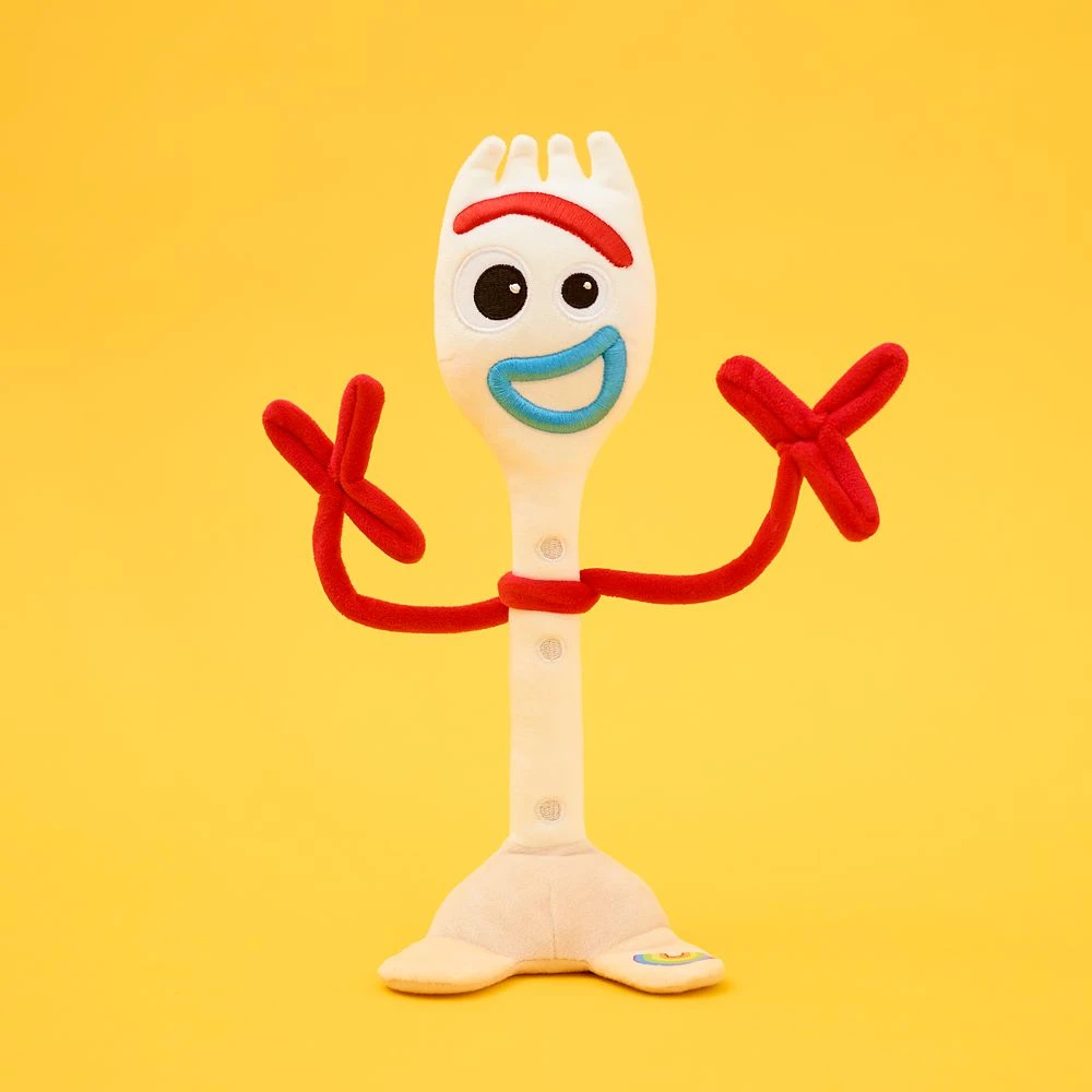Disney Forky Plush – Toy Story 4 – Small – 11'' 4 Disney Forky Plush – Toy Story 4 – Small – 11'' - Image 2