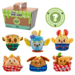 Disney Munchlings Mystery Plush – Playful Picnic – Micro 4 1/3'' -toy 1516041280054 1