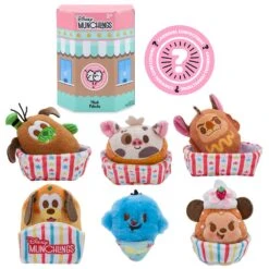 Disney Munchlings Mystery Plush – Carnival Confections – Micro 4 3/4'' -toy 1516041280055 1
