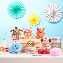 Disney Munchlings Mystery Plush – Carnival Confections – Micro 4 3/4'' -toy 1516041280055 2