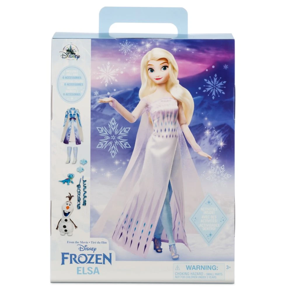 Elsa Disney Story Doll – Frozen – 11 1/2'' 12 Elsa Disney Story Doll – Frozen – 11 1/2'' - Image 10