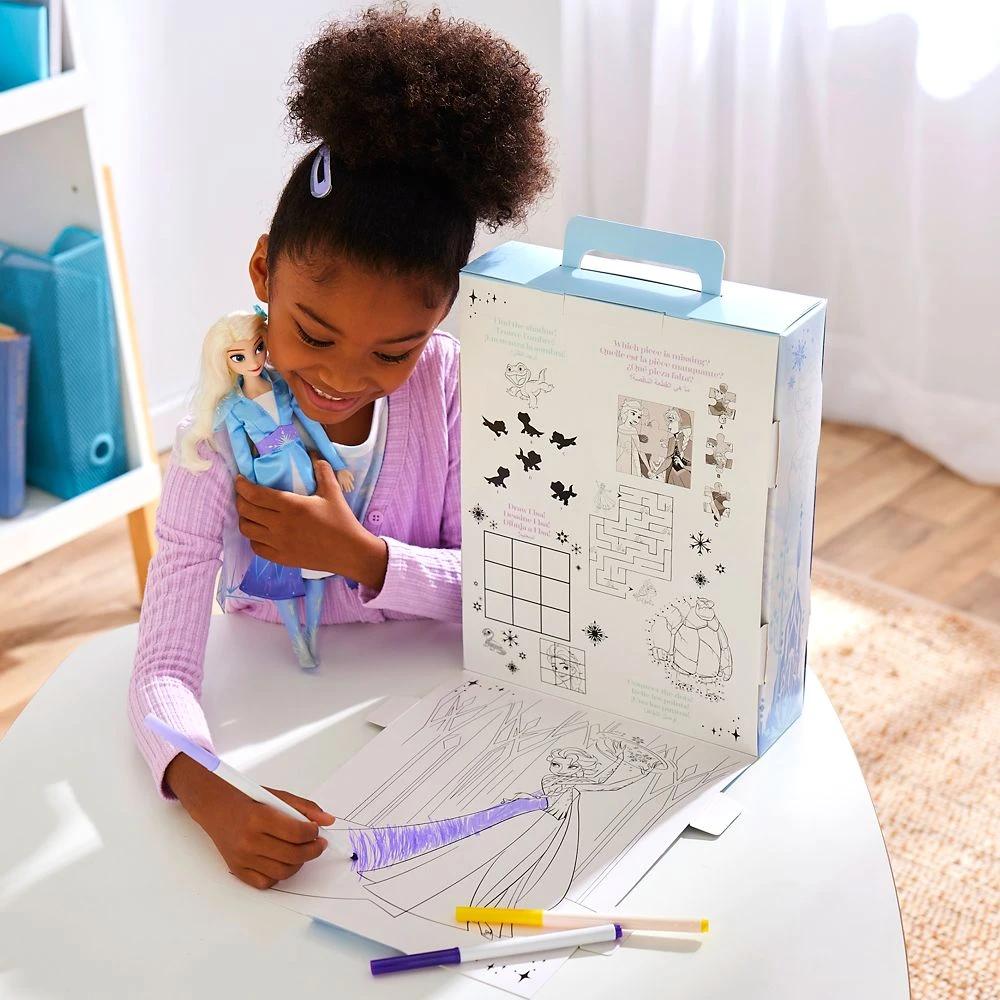 Elsa Disney Story Doll – Frozen – 11 1/2'' 6 Elsa Disney Story Doll – Frozen – 11 1/2'' - Image 4