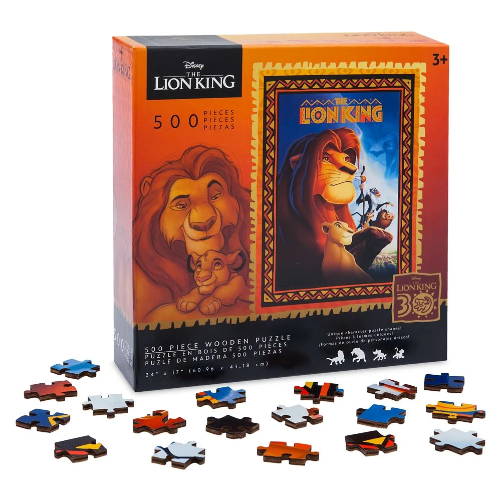 Disney The Lion King 30th Anniversary Wooden Jigsaw Puzzle 3 Disney The Lion King 30th Anniversary Wooden Jigsaw Puzzle