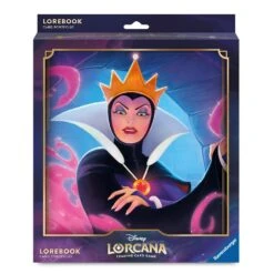 Evil Queen Lorebook Card Portfolio By Ravensburger – Disney Lorcana Trading Card Game – Snow White And The Seven Dwarfs -toy 1611057960035 3
