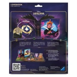 Evil Queen Lorebook Card Portfolio By Ravensburger – Disney Lorcana Trading Card Game – Snow White And The Seven Dwarfs -toy 1611057960035 4