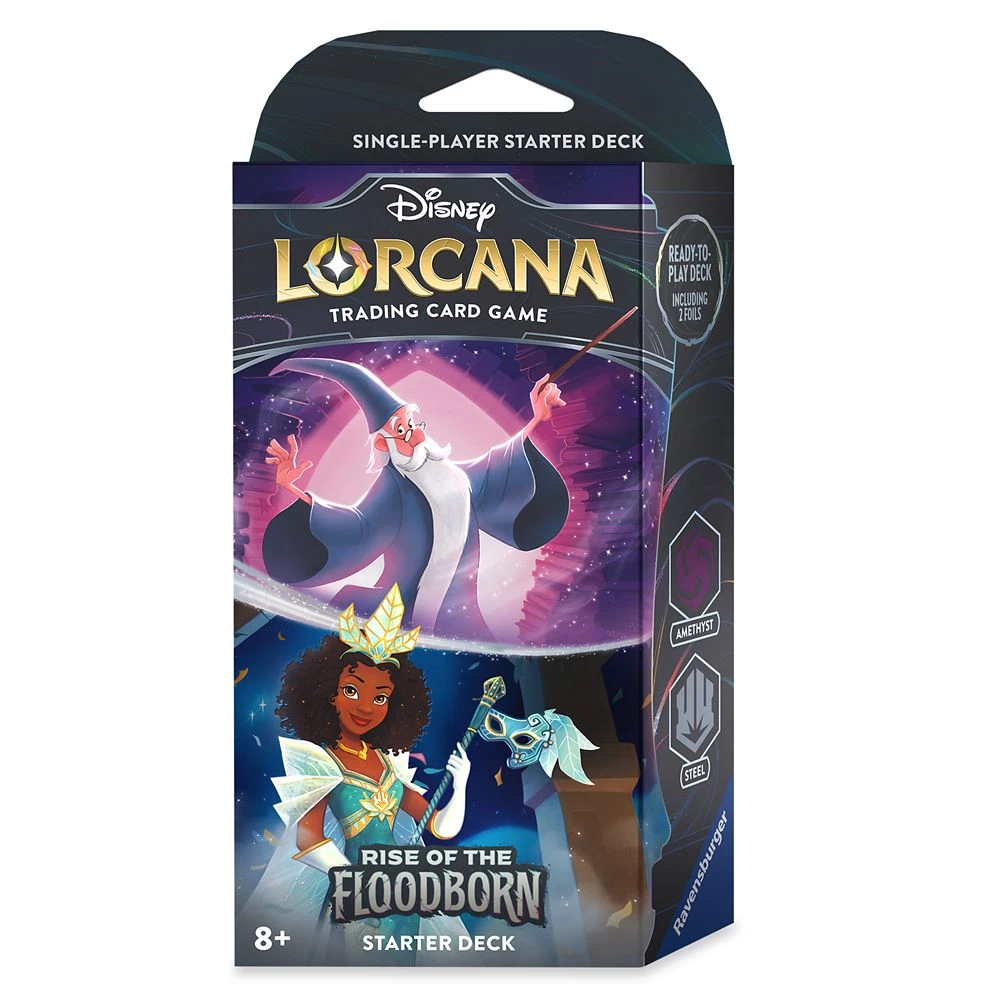 Disney Lorcana Trading Card Game By Ravensburger – Rise Of The Floodborn – Starter Deck – Merlin And Tiana 4 Disney Lorcana Trading Card Game By Ravensburger – Rise Of The Floodborn – Starter Deck – Merlin And Tiana - Image 2