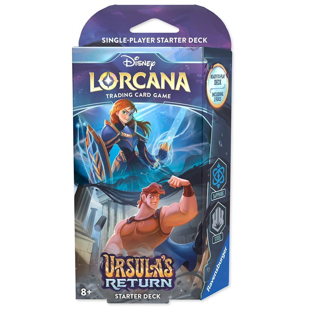 Disney Lorcana Trading Card Game By Ravensburger – Ursula's Return – Starter Deck – Frozen And Hercules 4 Disney Lorcana Trading Card Game By Ravensburger – Ursula's Return – Starter Deck – Frozen And Hercules - Image 2