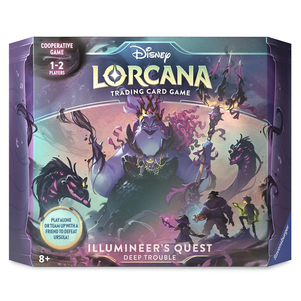 Disney Lorcana Trading Card Game By Ravensburger – Ursula's Return – Illumineer's Quest – Deep Trouble 4 Disney Lorcana Trading Card Game By Ravensburger – Ursula's Return – Illumineer's Quest – Deep Trouble - Image 2