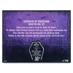 Disney The Nightmare Before Christmas 30th Anniversary Limited Edition Doll Set -toy 1614040900025 8