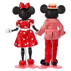 Disney Mickey Mouse And Minnie Mouse Valentine's Day Limited Edition Doll Set – 12'' -toy 1614040900058 2