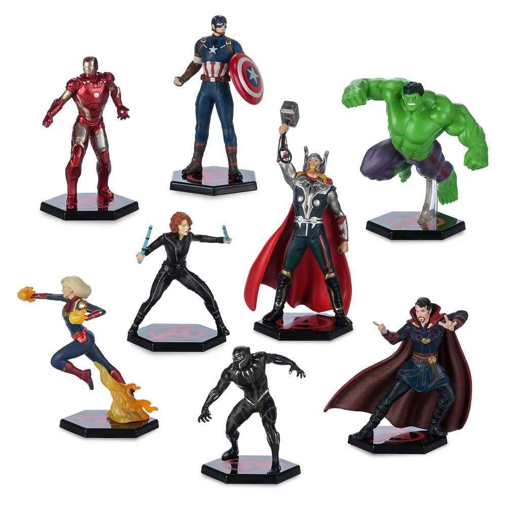 Disney Avengers Deluxe Figure Play Set 3 Disney Avengers Deluxe Figure Play Set