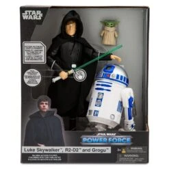 Disney Luke Skywalker, R2-D2 And Grogu Talking Action Figure Set – Star Wars Power Force – 10'' H 9 Disney Luke Skywalker, R2-D2 And Grogu Talking Action Figure Set – Star Wars Power Force – 10'' H -toy 1713047620027 3