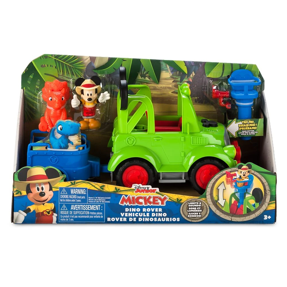 Disney Mickey Mouse Dino Rover Play Set 6 Disney Mickey Mouse Dino Rover Play Set - Image 5