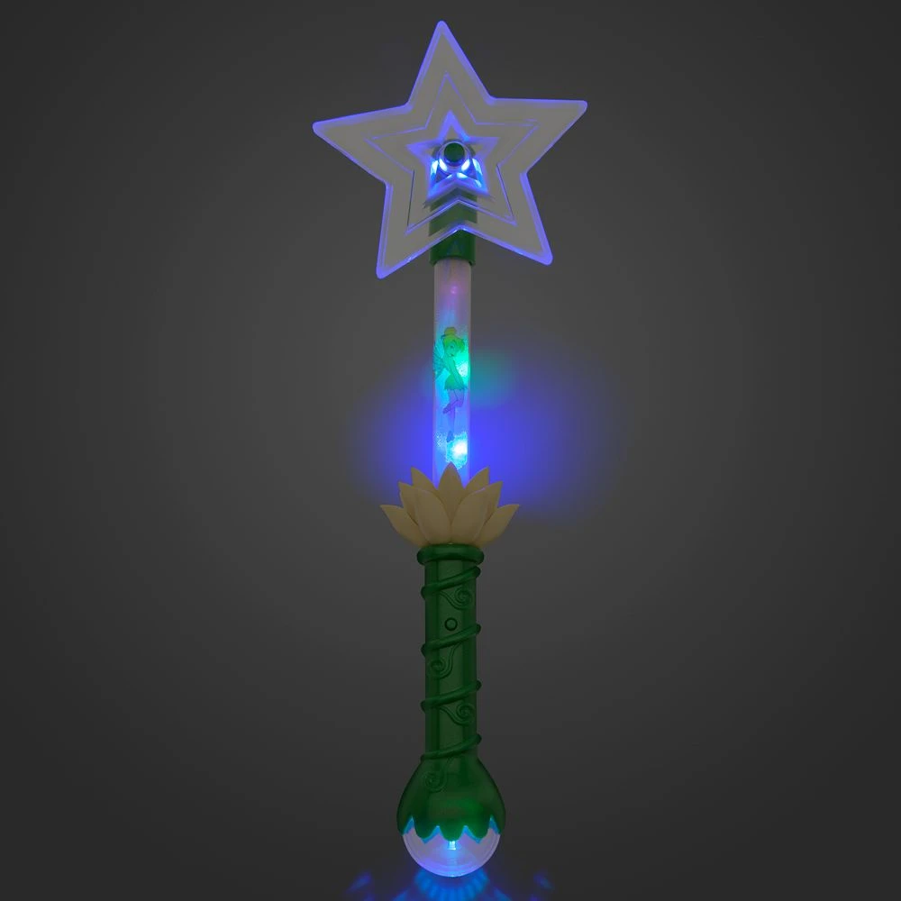 Disney Tinker Bell Glow Spinner Wand – Peter Pan 4 Disney Tinker Bell Glow Spinner Wand – Peter Pan - Image 2