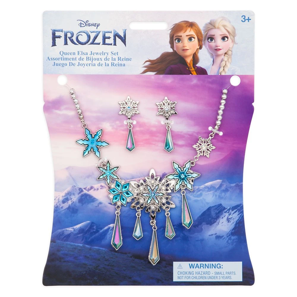 Disney Elsa Costume Jewelry Set – Frozen 4 Disney Elsa Costume Jewelry Set – Frozen - Image 2