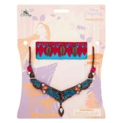 Disney Pocahontas Costume Jewelry Set For Kids -toy 2842056199107 2