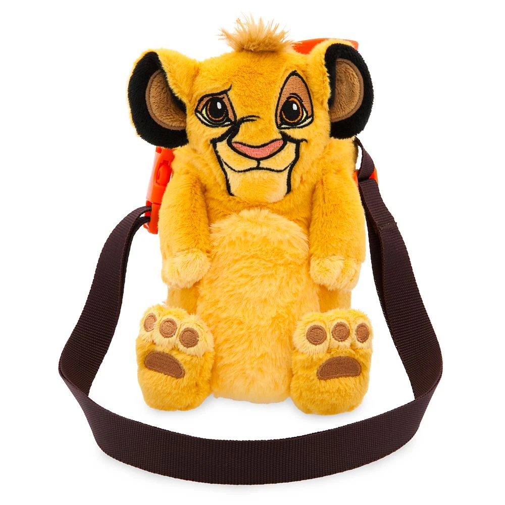 Disney Simba Water Bottle With Plush Crossbody Carrier – The Lion King 30th Anniversary 3 Disney Simba Water Bottle With Plush Crossbody Carrier – The Lion King 30th Anniversary