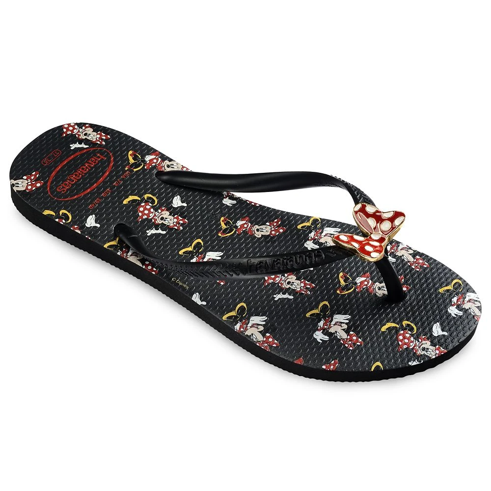 Disney Minnie Mouse Flip Flops For Adults By Havaianas 4 Disney Minnie Mouse Flip Flops For Adults By Havaianas - Image 2