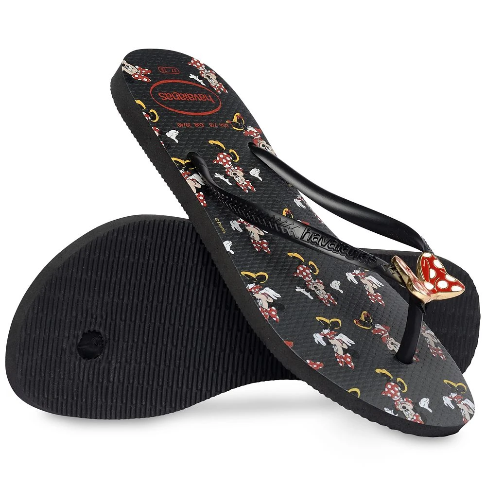 Disney Minnie Mouse Flip Flops For Adults By Havaianas 6 Disney Minnie Mouse Flip Flops For Adults By Havaianas - Image 4