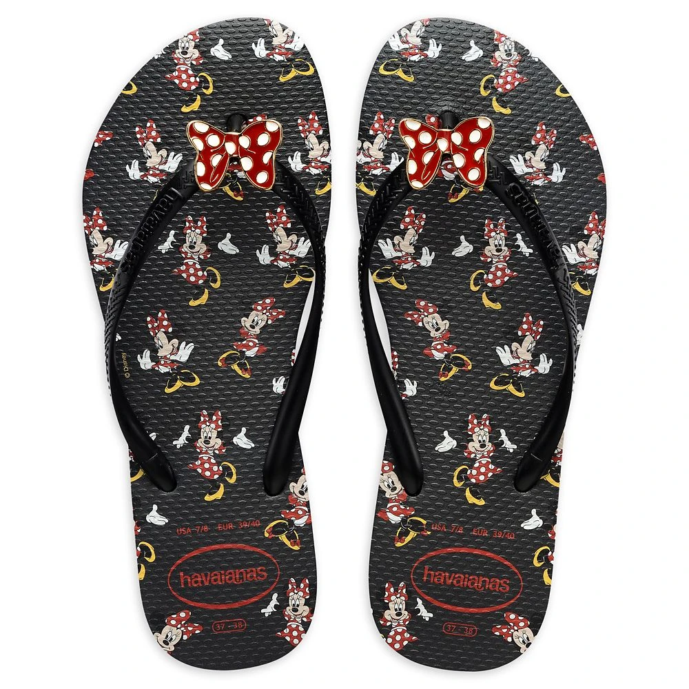 Disney Minnie Mouse Flip Flops For Adults By Havaianas 3 Disney Minnie Mouse Flip Flops For Adults By Havaianas