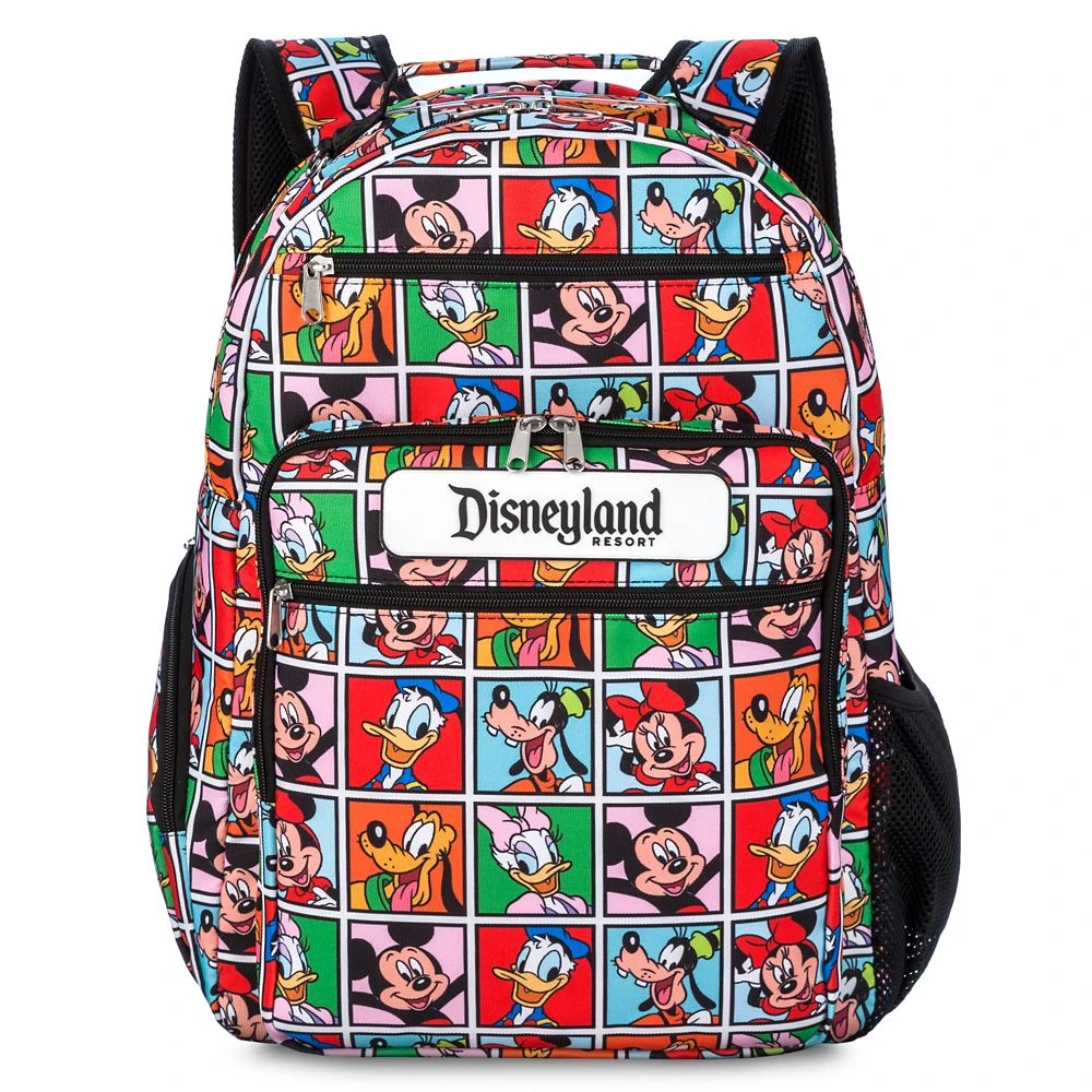 Mickey Mouse And Friends Travel Backpack – Disneyland 3 Mickey Mouse And Friends Travel Backpack – Disneyland