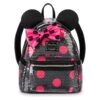 Disney Minnie Mouse Sequined Polka Dot Loungefly Mini Backpack 1 Disney Minnie Mouse Sequined Polka Dot Loungefly Mini Backpack -toy 4203105700153
