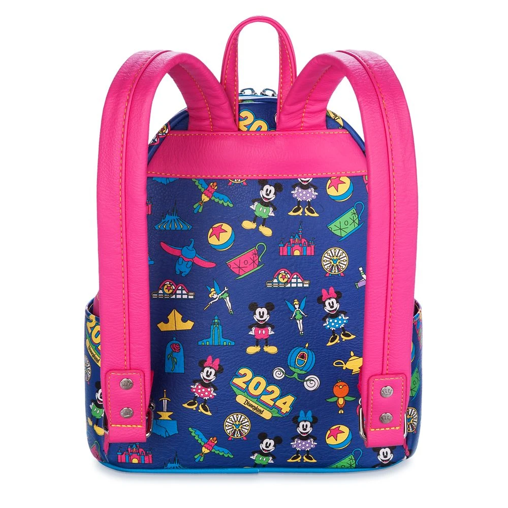Mickey Mouse And Friends Loungefly Mini Backpack – Disneyland 2024 5 Mickey Mouse And Friends Loungefly Mini Backpack – Disneyland 2024 - Image 3