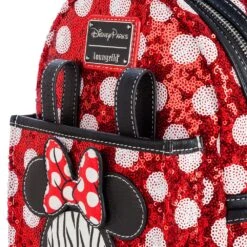 Disney Minnie Mouse Sequin Polka Dot Loungefly Mini Backpack 10 Disney Minnie Mouse Sequin Polka Dot Loungefly Mini Backpack -toy 4203105710102 3