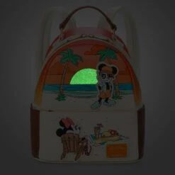 Disney Mickey And Minnie Mouse Beach Loungefly Mini Backpack -toy 4203105710107 2