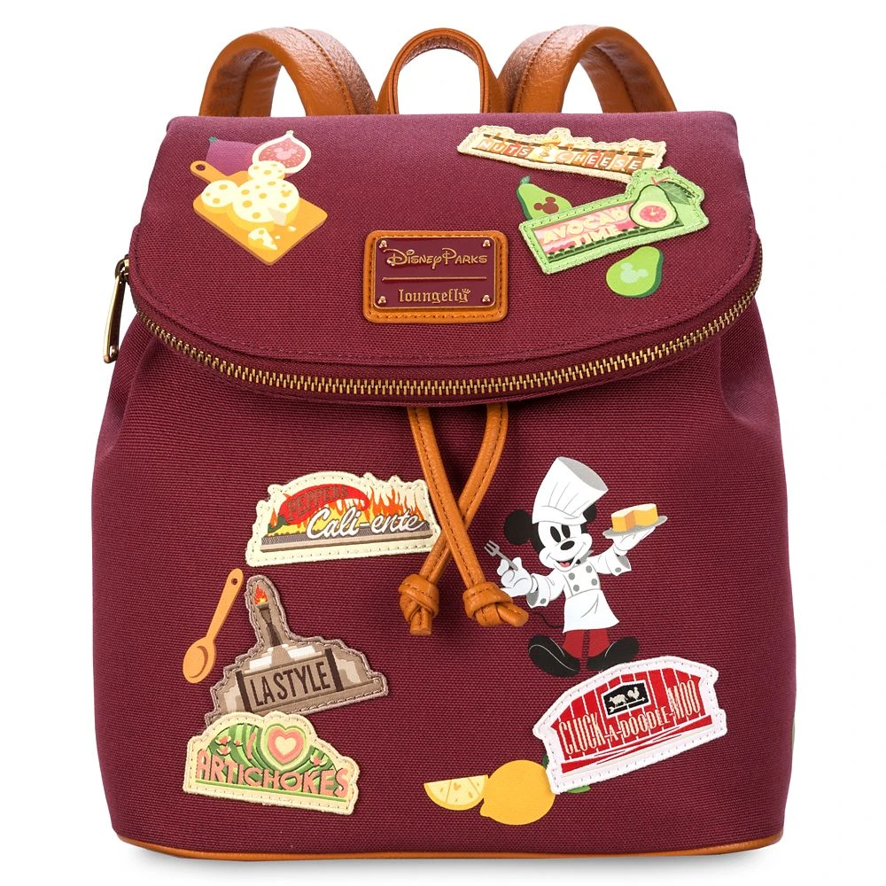 Mickey Mouse Loungefly Backpack – Disney California Adventure Food & Wine Festival 2024 3 Mickey Mouse Loungefly Backpack – Disney California Adventure Food & Wine Festival 2024