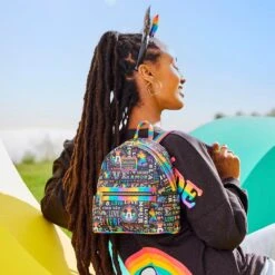 Mickey Mouse Loungefly Mini Backpack – Disney Pride Collection -toy 4203105710218 1