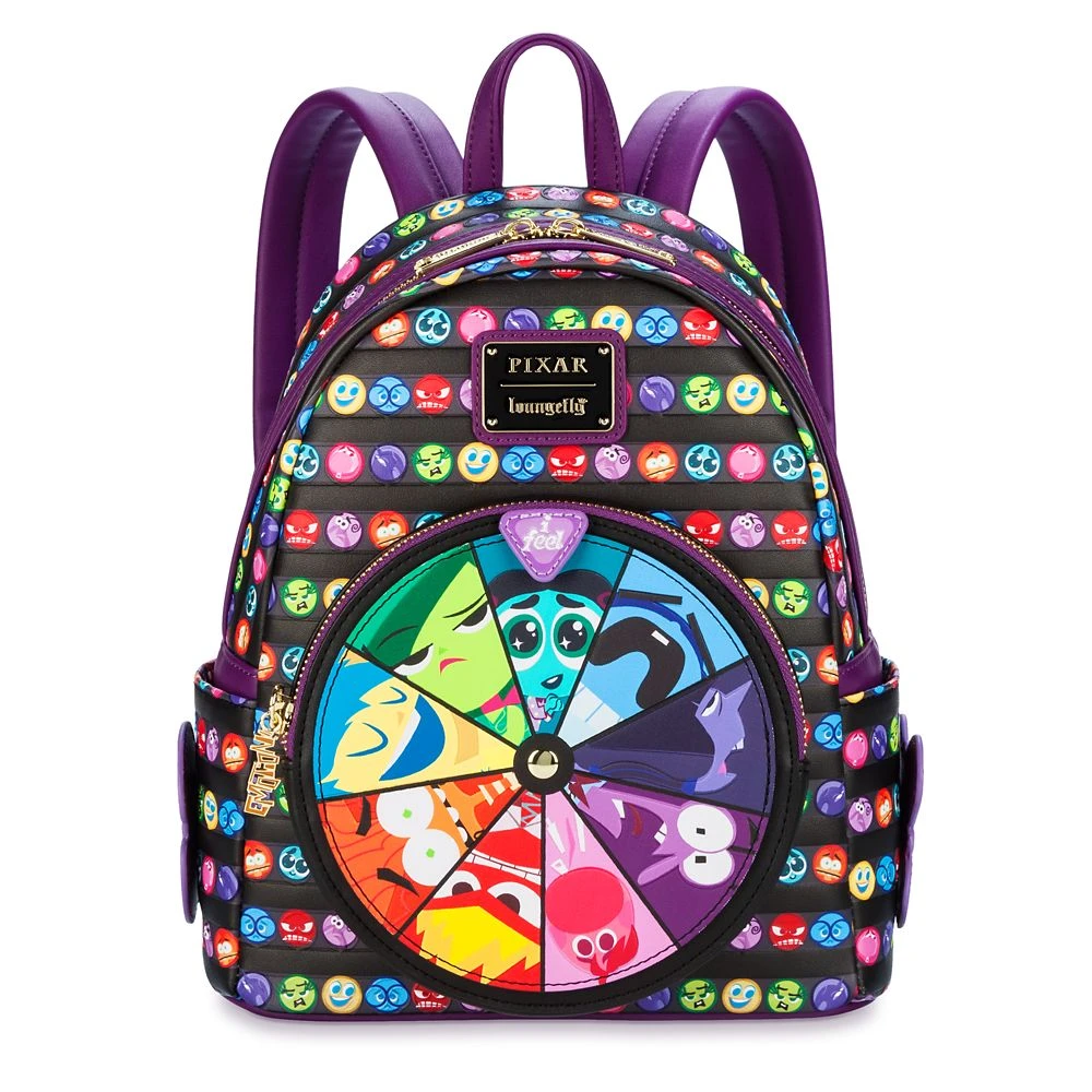 Disney Inside Out 2 Loungefly Mini Backpack 3 Disney Inside Out 2 Loungefly Mini Backpack