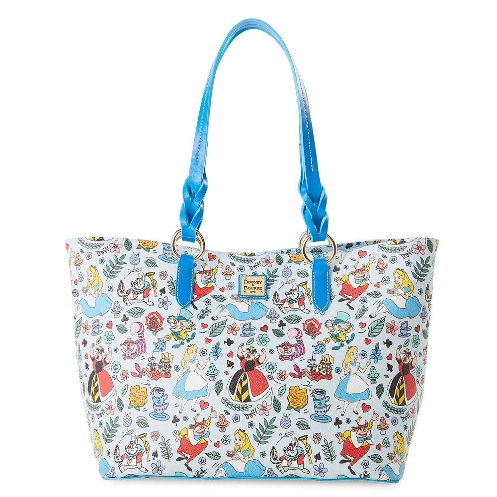 Disney Alice In Wonderland Dooney & Bourke Tote Bag 3 Disney Alice In Wonderland Dooney & Bourke Tote Bag
