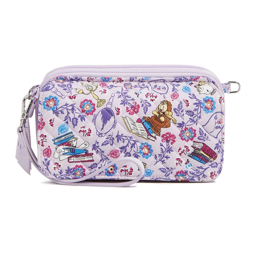 Disney Beauty And The Beast RFID Crossbody Bag By Vera Bradley 3 Disney Beauty And The Beast RFID Crossbody Bag By Vera Bradley
