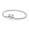 Disney Mickey Mouse Icon Snake Chain Bracelet By Pandora – Silver -toy 4300107850211