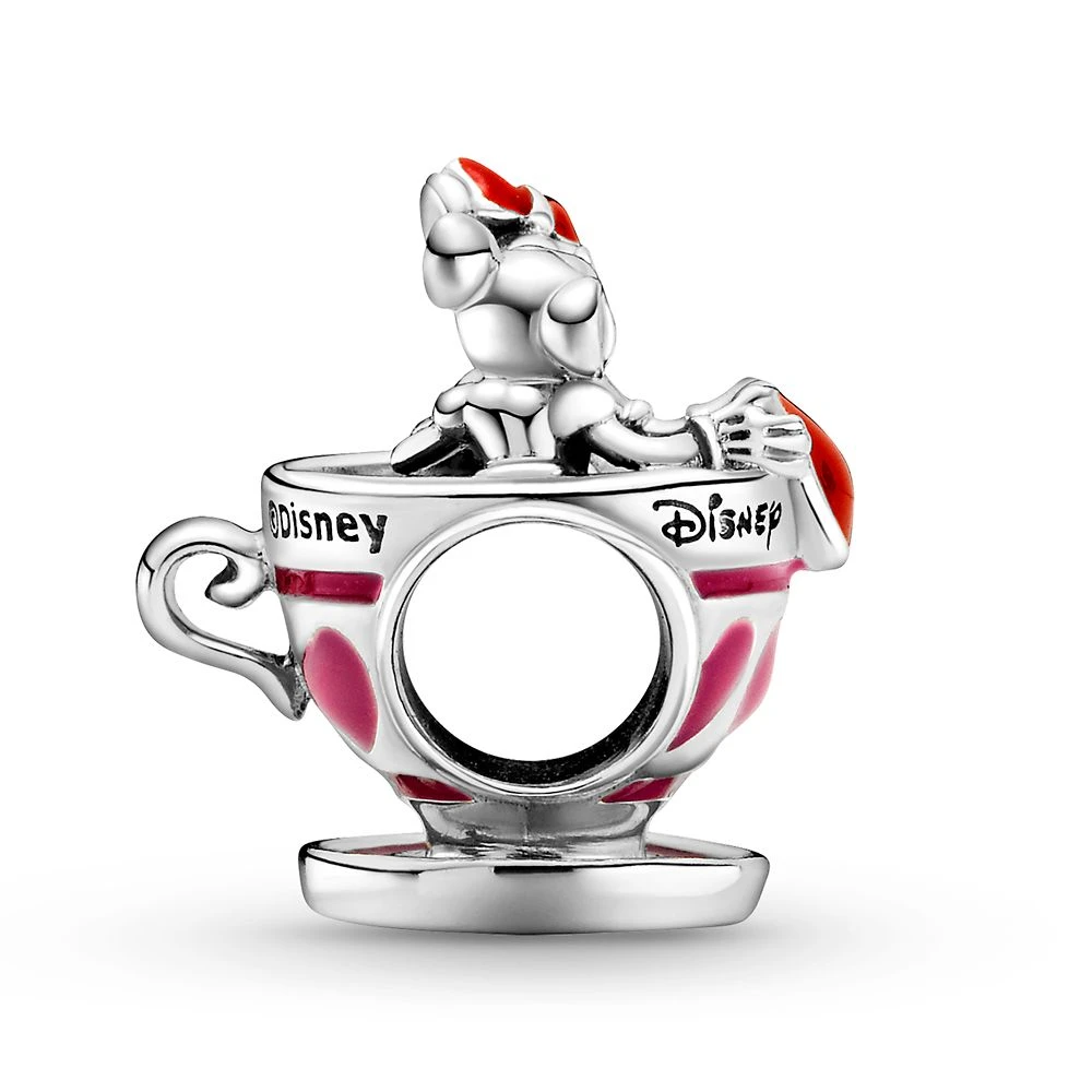Mickey Mouse And Minnie Mouse Teacup Charm By Pandora – Mad Tea Party – Disney Parks 5 Mickey Mouse And Minnie Mouse Teacup Charm By Pandora – Mad Tea Party – Disney Parks - Image 3