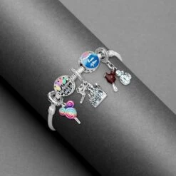 Disney Mickey Mouse Ice Cream And Donut Dangle Charm By Pandora -toy 4300107850230 4