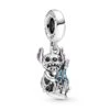Stitch And Fantasyland Castle Dangle Charm By Pandora – Lilo & Stitch – Disney Parks