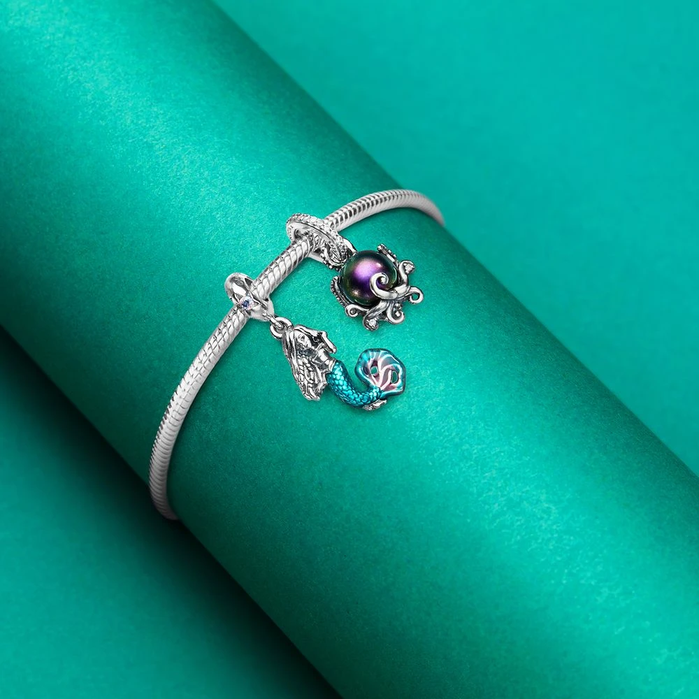 Disney Ariel Dangle Charm By Pandora – The Little Mermaid Live-Action Film 7 Disney Ariel Dangle Charm By Pandora – The Little Mermaid Live-Action Film - Image 5