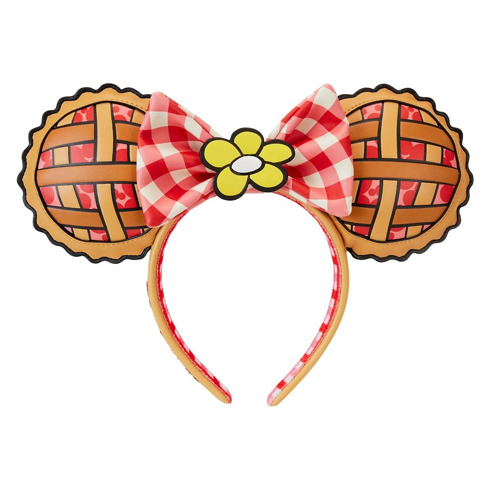 Disney Mickey Mouse And Friends Picnic Loungefly Ear Headband 3 Disney Mickey Mouse And Friends Picnic Loungefly Ear Headband