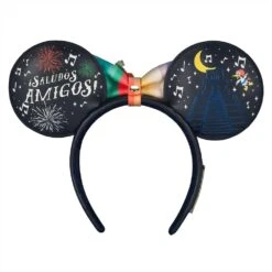 Disney The Three Caballeros Glow-in-the-Dark Loungefly Ear Headband With Removable Bow For Adults – EPCOT 13 Disney The Three Caballeros Glow-in-the-Dark Loungefly Ear Headband With Removable Bow For Adults – EPCOT -toy 4503105710117 2