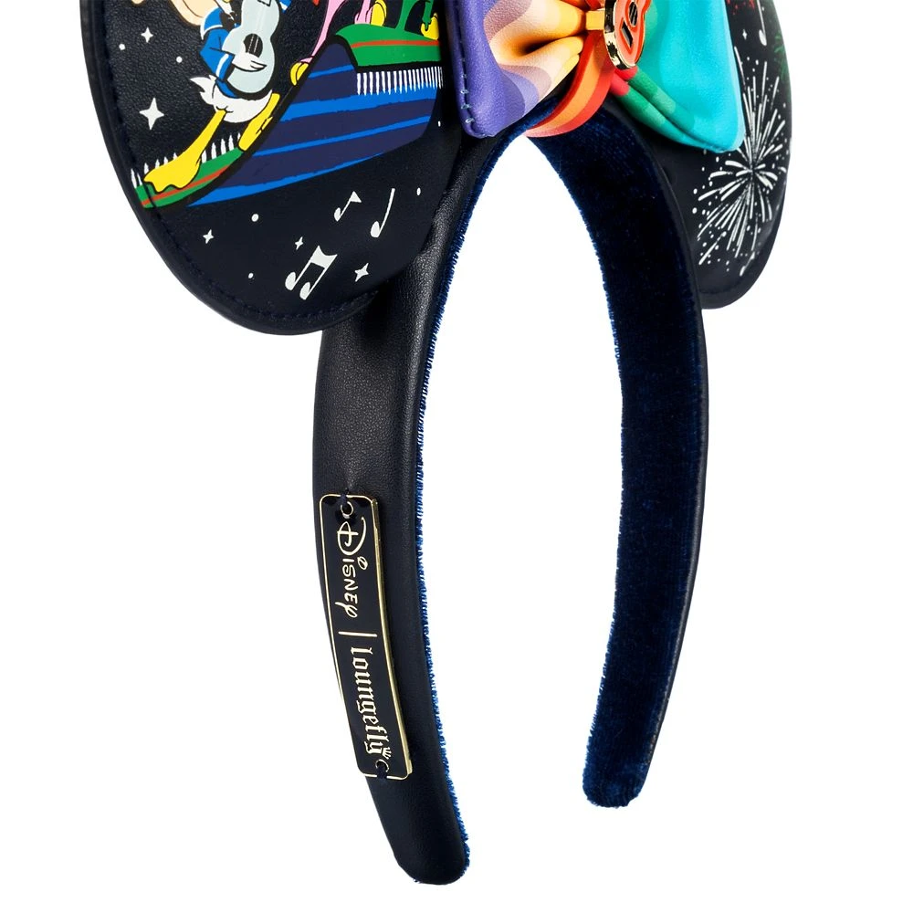 Disney The Three Caballeros Glow-in-the-Dark Loungefly Ear Headband With Removable Bow For Adults – EPCOT 10 Disney The Three Caballeros Glow-in-the-Dark Loungefly Ear Headband With Removable Bow For Adults – EPCOT - Image 8