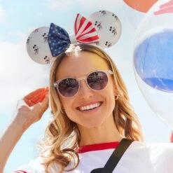 Disney Mickey And Minnie Mouse Americana Loungefly Ear Headband For Adults 9 Disney Mickey And Minnie Mouse Americana Loungefly Ear Headband For Adults -toy 4503105710129 1