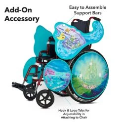 Disney The Little Mermaid Adaptive Wheelchair Wrap -toy 5502056199277 2
