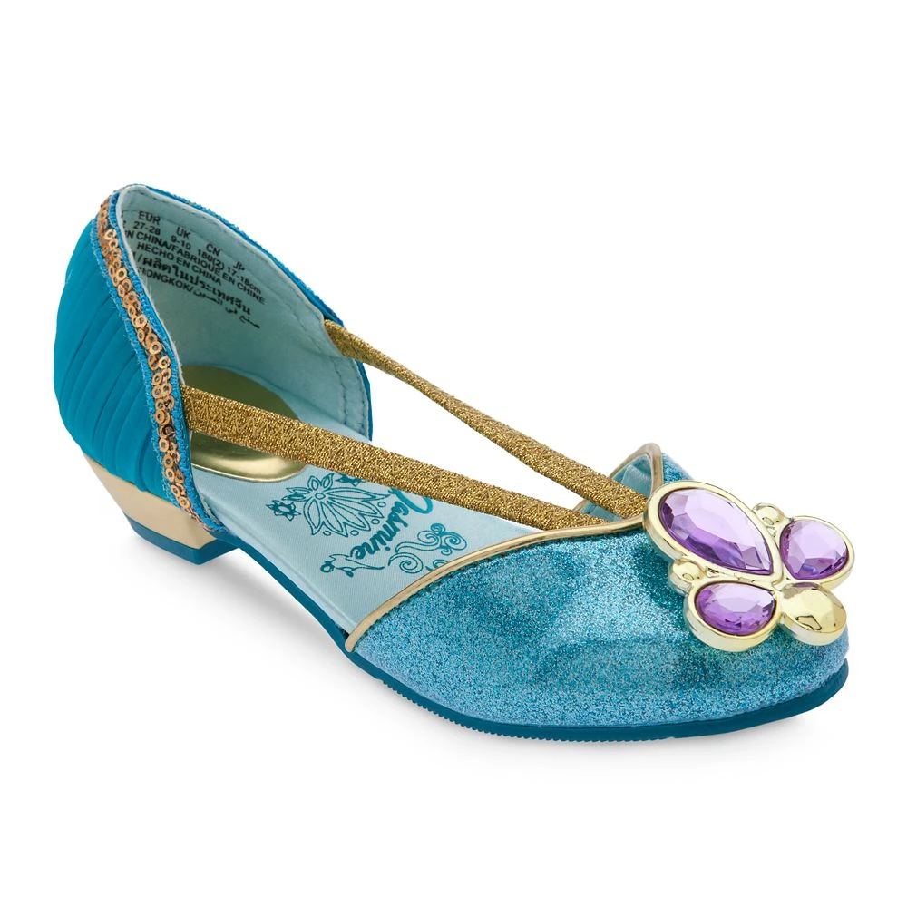 Disney Jasmine Costume Shoes For Kids – Aladdin 5 Disney Jasmine Costume Shoes For Kids – Aladdin - Image 3