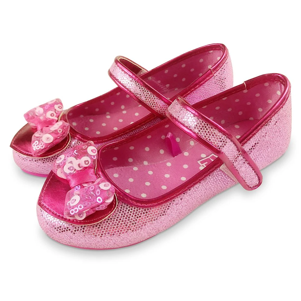 Disney Minnie Mouse Costume Shoes For Kids – Pink 4 Disney Minnie Mouse Costume Shoes For Kids – Pink - Image 2