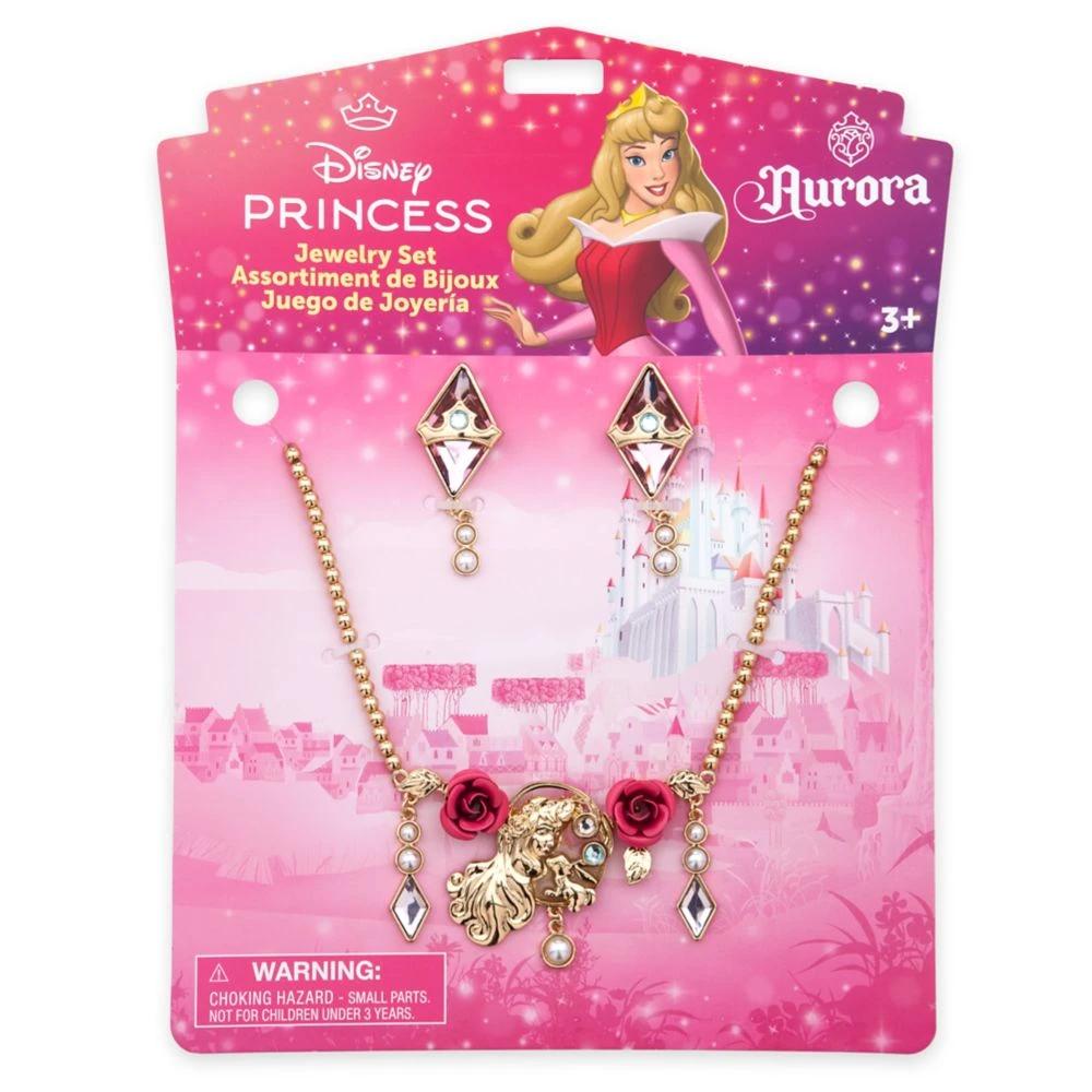 Disney Aurora Costume Jewelry Set For Kids – Sleeping Beauty 5 Disney Aurora Costume Jewelry Set For Kids – Sleeping Beauty - Image 3