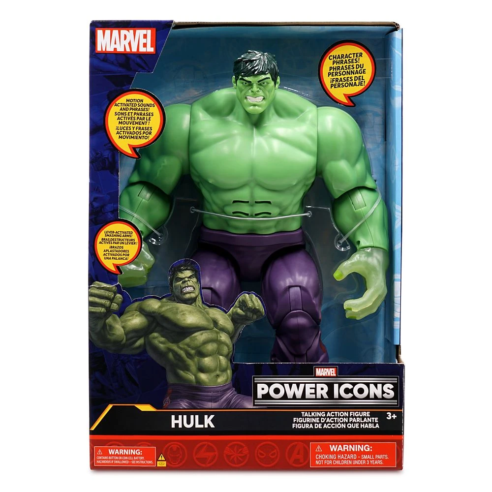 Disney Hulk Talking Action Figure 5 Disney Hulk Talking Action Figure - Image 3