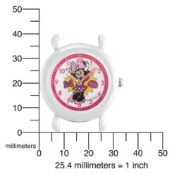 Disney Minnie Mouse Pink Time Teacher Watch For Kids -toy 6730055370877 4