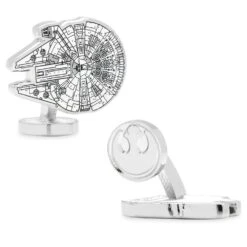 Disney Millennium Falcon Blueprint Cufflinks – Star Wars